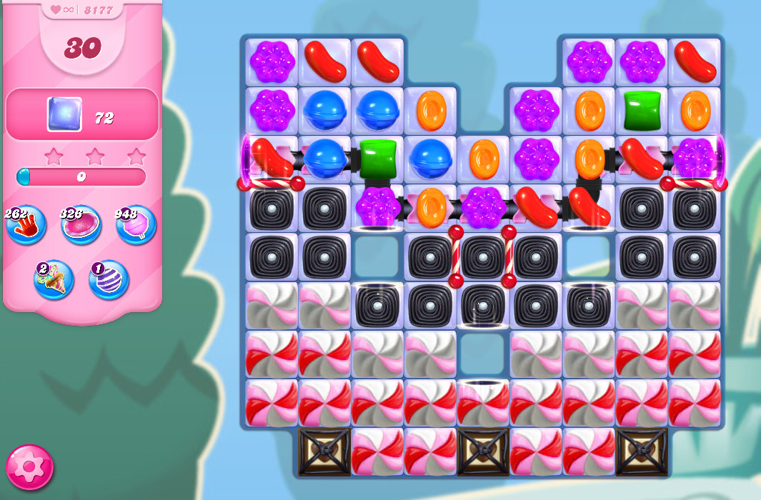 Candy Crush Saga level 8177