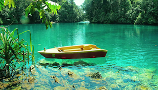 Labuan Lake mirror berau in East kalimantan