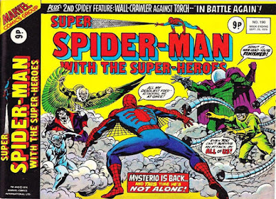 Super Spider-Man with the Super-Heroes #190, Mysterio