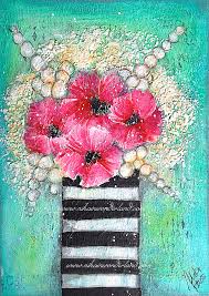 http://www.nikainwonderland.com/2015/10/27/mixed-media-flowers-tutorial/