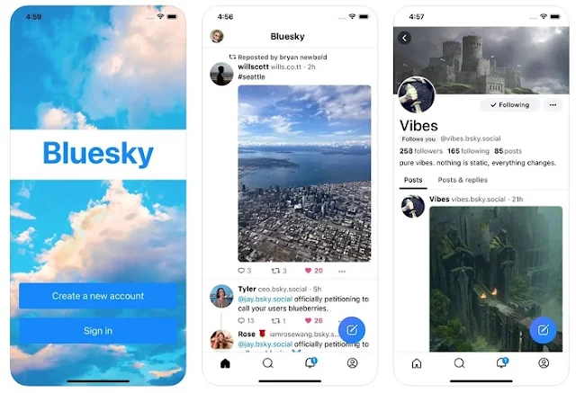 Com o X fora do ar, Bluesky torna-se o aplicativo mais baixado no Brasil