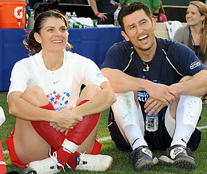 Mia Hamm Family