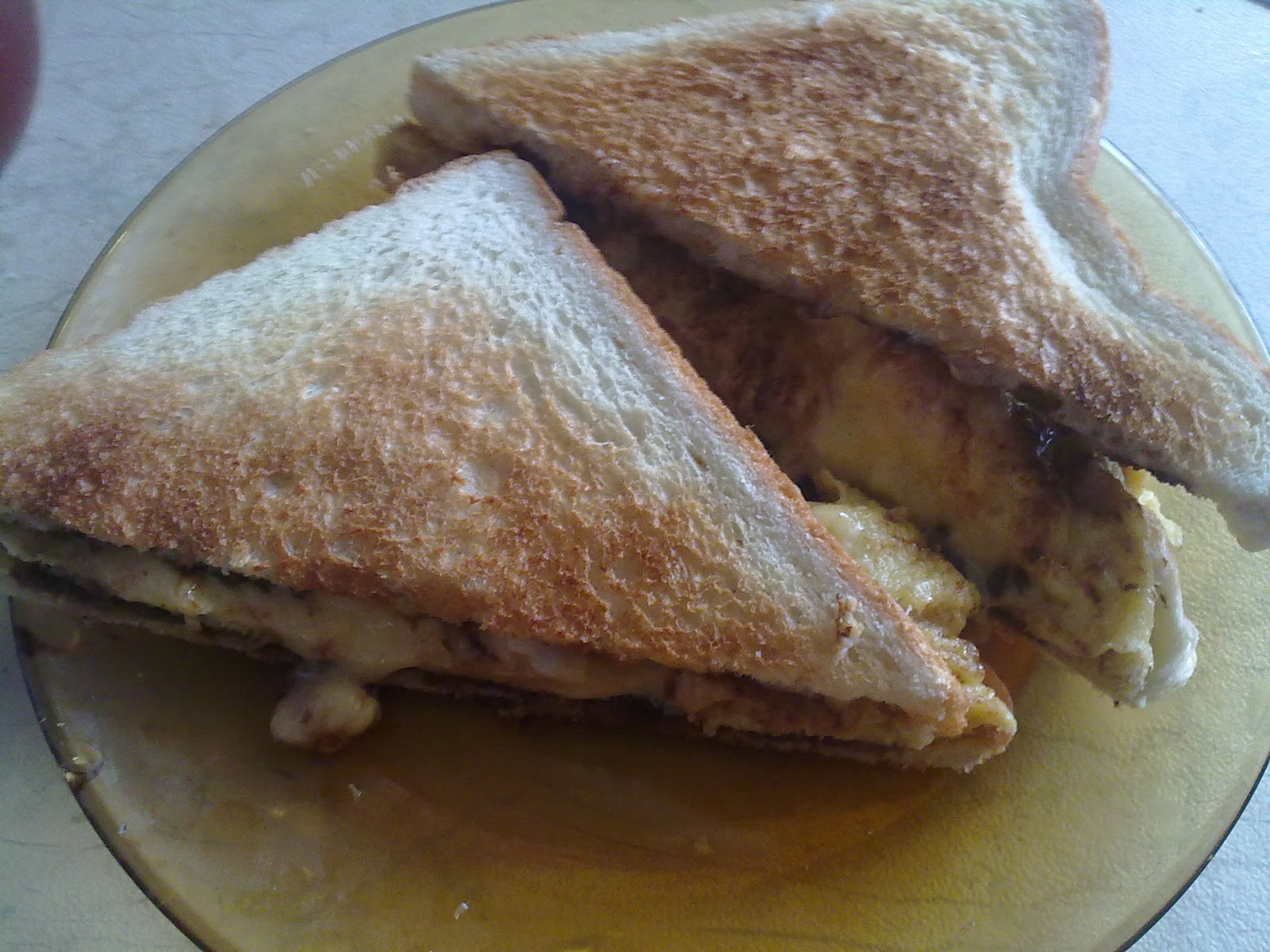 MY ALL: roti bakar telur cheese