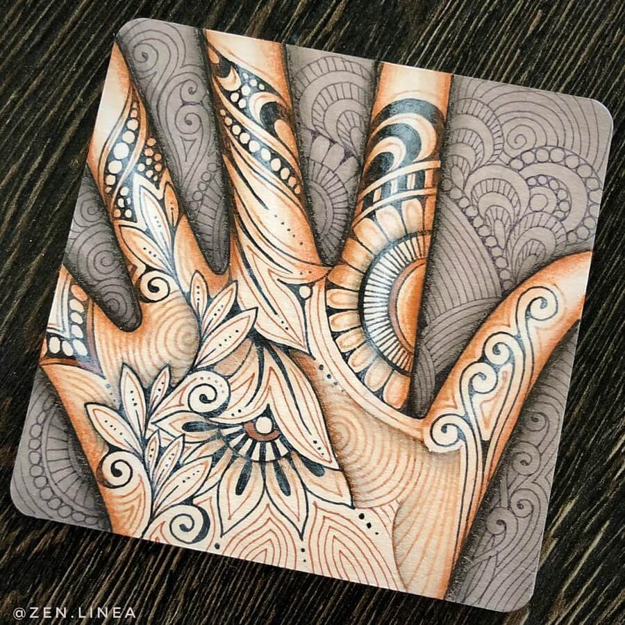 05-Zentangle-Hand-Zentangle-Drawings-Anica-Gabrovec-www-designstack-co