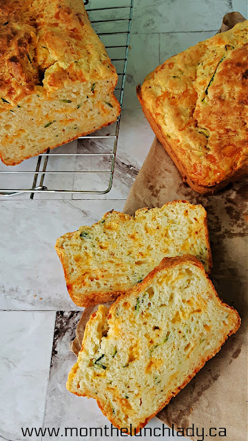 Zucchini Cheddar Loaf