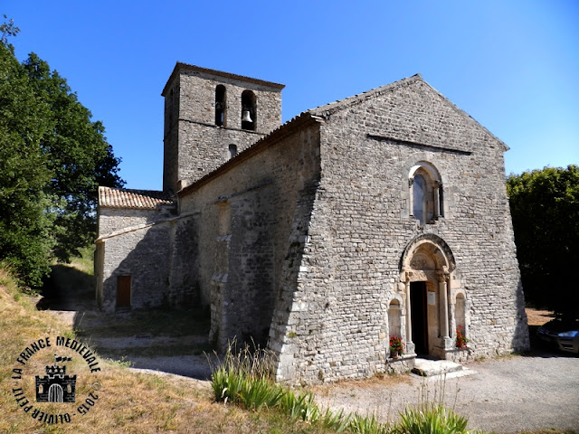 SAINTE-JALLE (26) - Eglise romane Notre-Dame-de-Beauvert (Extérieur)