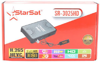 STARSAT SR 3025 HD RECEIVER NEW SOFTWARE FREE DOWNLOAD