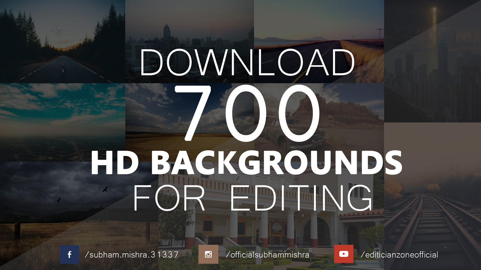Download 700 HD Backgrounds For Editings Editician Zone