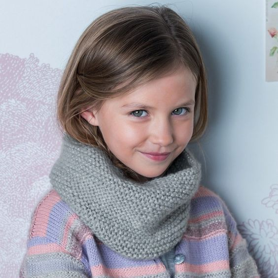 Gonanissima Snood Pour Enfant A Tricoter De Marieclaire Fr