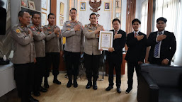 Kado HUT RI Ke-77, Kapolres Serang Diganjar Penghargaan Presisi Award Tahun 2022 oleh Lemkapi