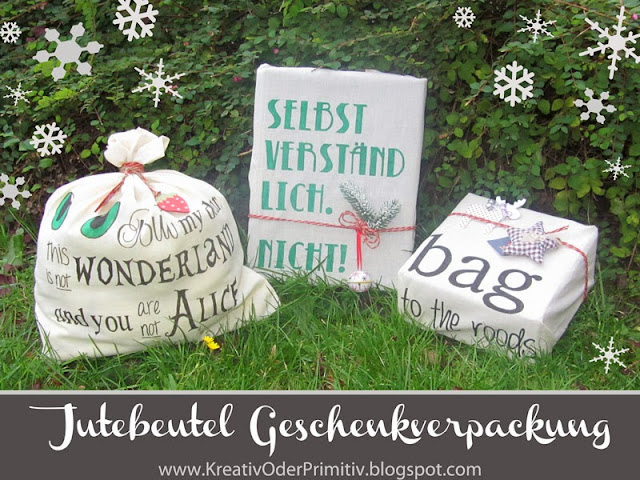 Jute Beutel, Taschen, bemalen, Geschenkerpackung, Recycling, upcycling, present, geschenk, sprüche, basteln, stoff, malen, motto, motiv, verpacken, eingacken, kreativ, idee, schnell, alternative, diy, nähen