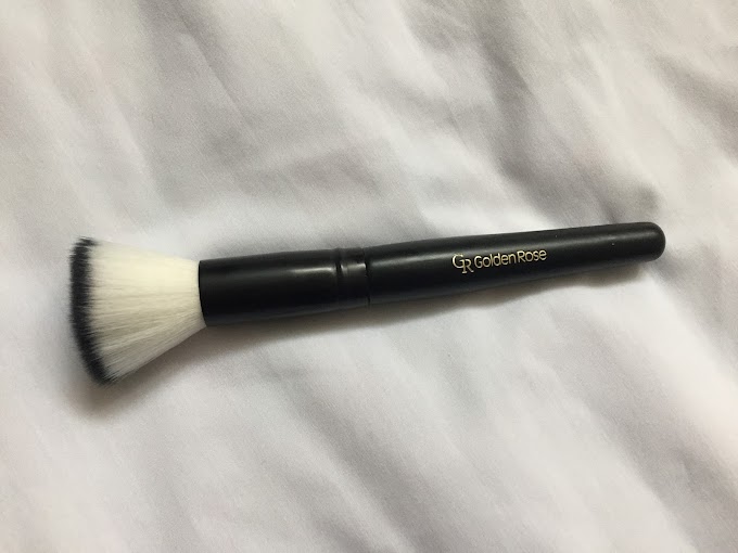 Golden Rose Round Face Brush / Yuvarlak Fondöten Fırçası