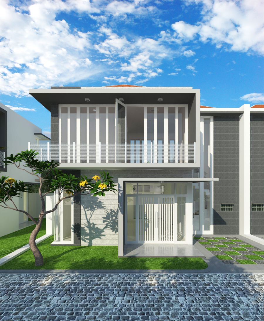 Desain Rumah 2 Lantai Sketchup Desain Interior