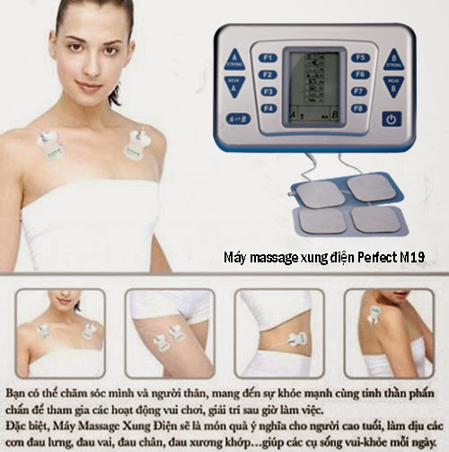 Máy massage xung điện Perfect M19 2