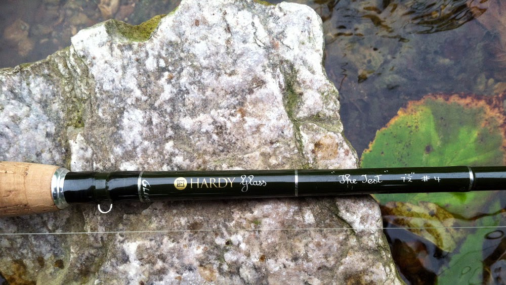 Slumming for Trout: Fishing The Test - A Sweet Little Hardy Fiberglass Fly  Rod