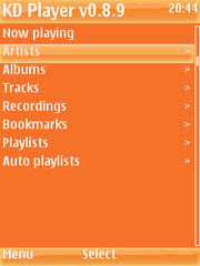 KD Player for Java phones