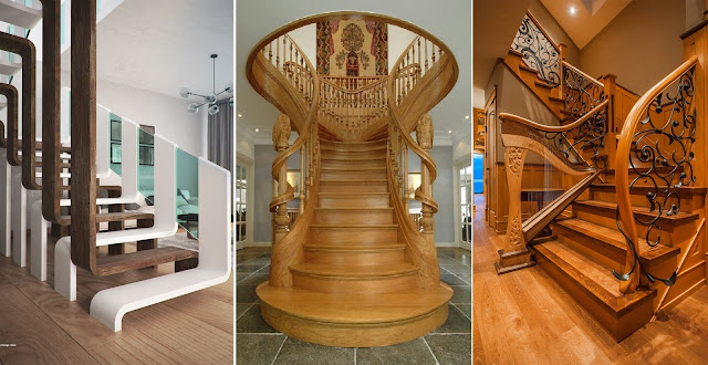 35 merveilleuses conception d'escaliers en bois
