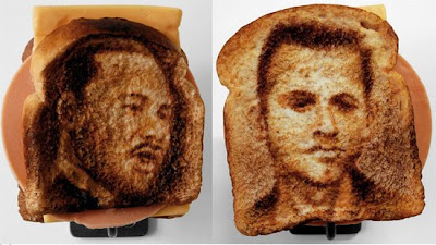 Famous People On Bread's Surface Seen On  www.coolpicturegallery.net