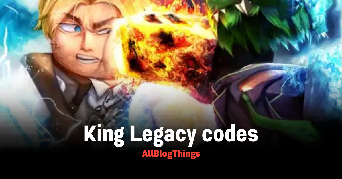 King Legacy codes