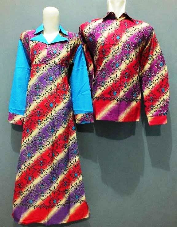 46 Model Baju Batik Couple Lengan Panjang Remaja 