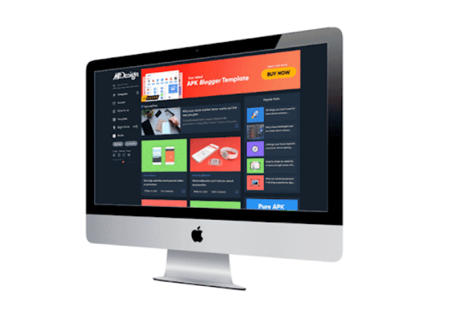 MSD Grid Style Blogger Template Premium Version Free Download