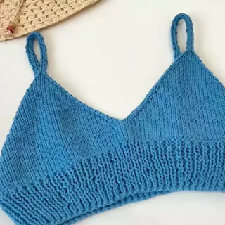 Aprende a Tejer Bralette o Top en Puntos Tupidos