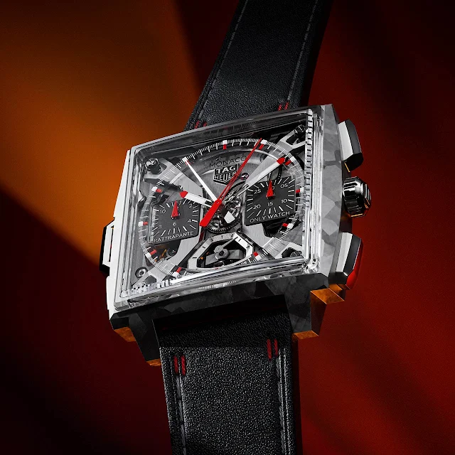 TAG Heuer Monaco Split-Seconds Chronograph for Only Watch 2023