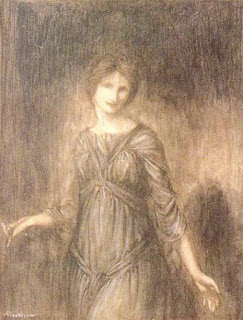 1910 Painting of ancient Irish legend Sadhbh by Arthur Rackham