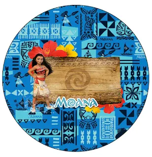 Moana Toppers or Free Printable Candy Bar Labels.