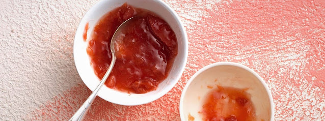 Pink grapefruit jelly