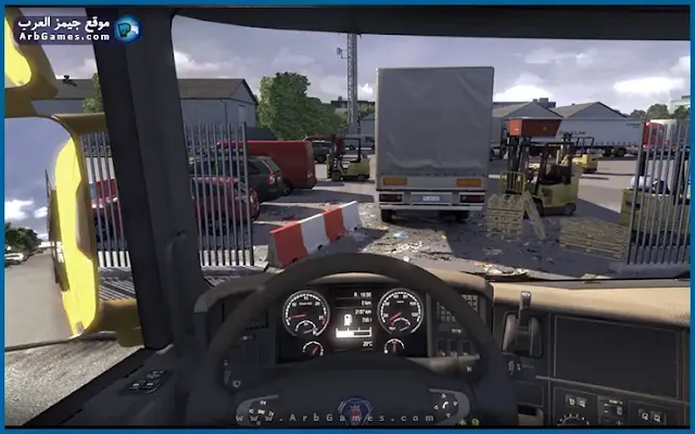 تحميل لعبة الشاحنات Euro Truck Simulator 2 من ميديا فاير