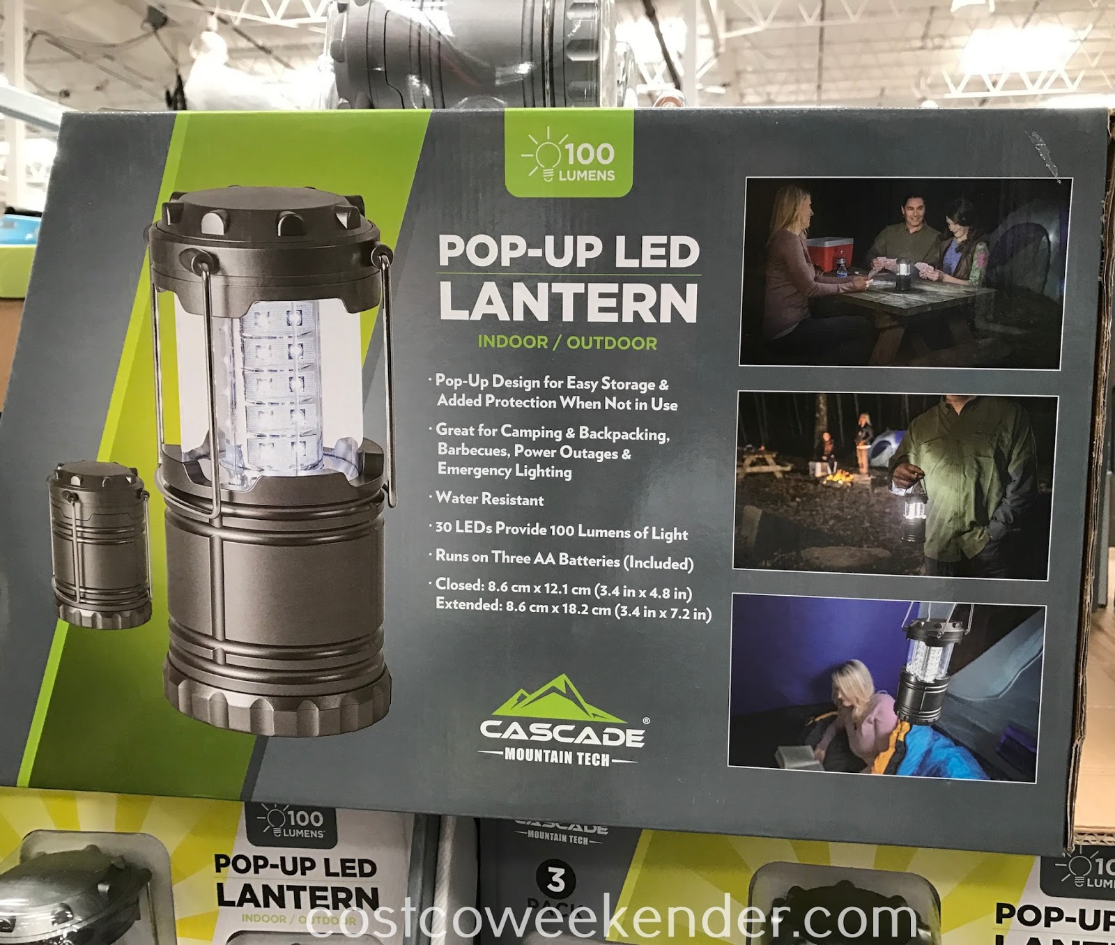 Multi-Mode LED Pop-Up Lantern (3-Pack) – Cascade Mountain Tech