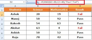 How to use IF formula with AND in Excel in Hindi