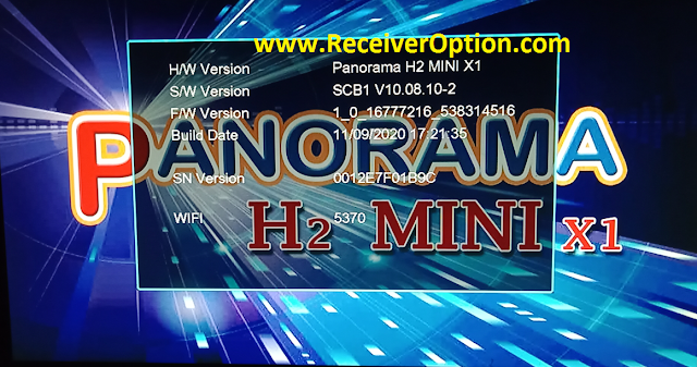 PANORAMA H2 MINI X1 1506TV NEW SOFTWARE WITH ALFA IPTV & DIRECT BISS KEY ADD OPTION