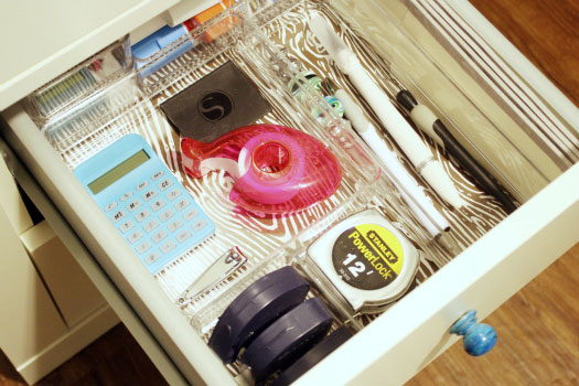 IHeart Organizing: DIY Cereal Box Drawer Dividers