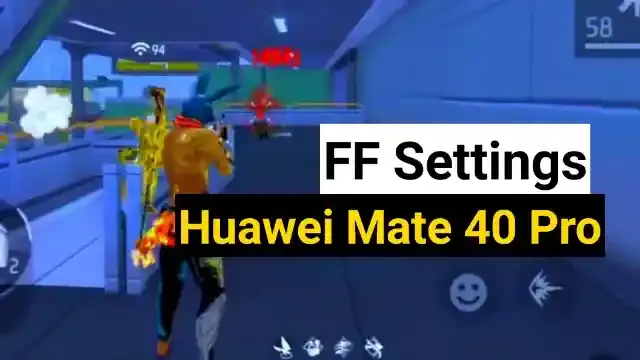 Free fire Huawei Mate 40 Pro Headshot settings 2022: Sensi and dpi