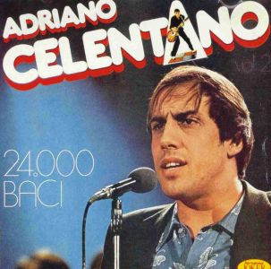 Adriano Celentano - 24000 BACI - accordi, testo e video, karaoke, midi