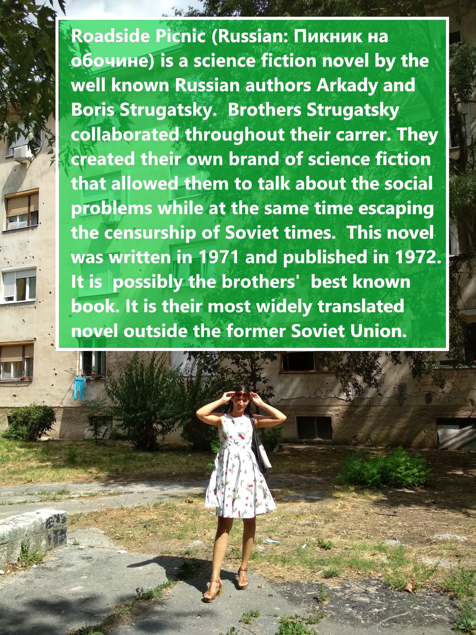 #modaodaradosti BOOK REVIEW AND RECOMMENDATION:  ROADSIDE PICNIC BY STRUGATSKY BROTHERS