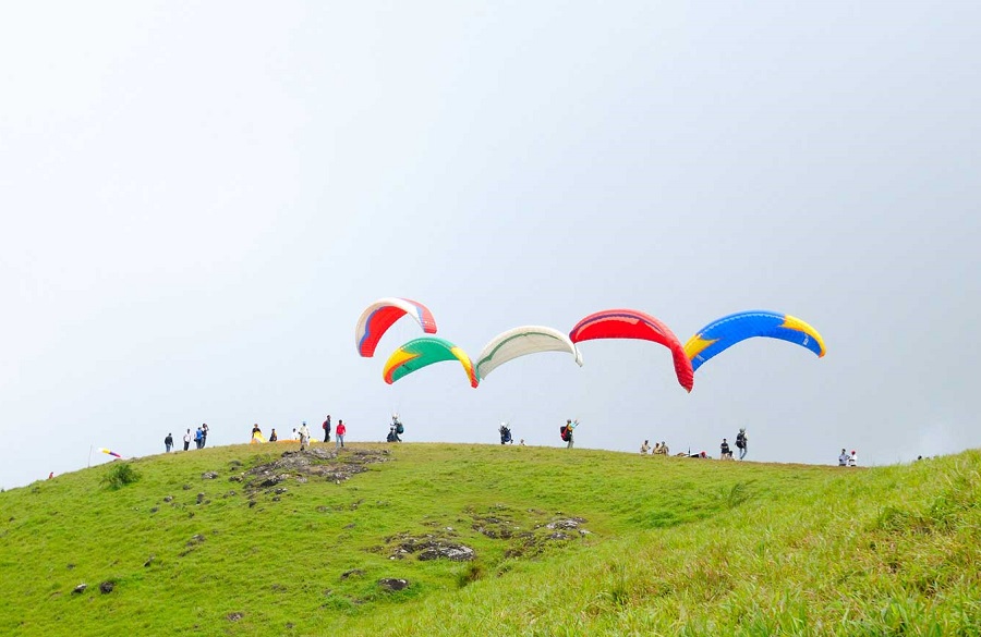 Paragliding in Vagamon