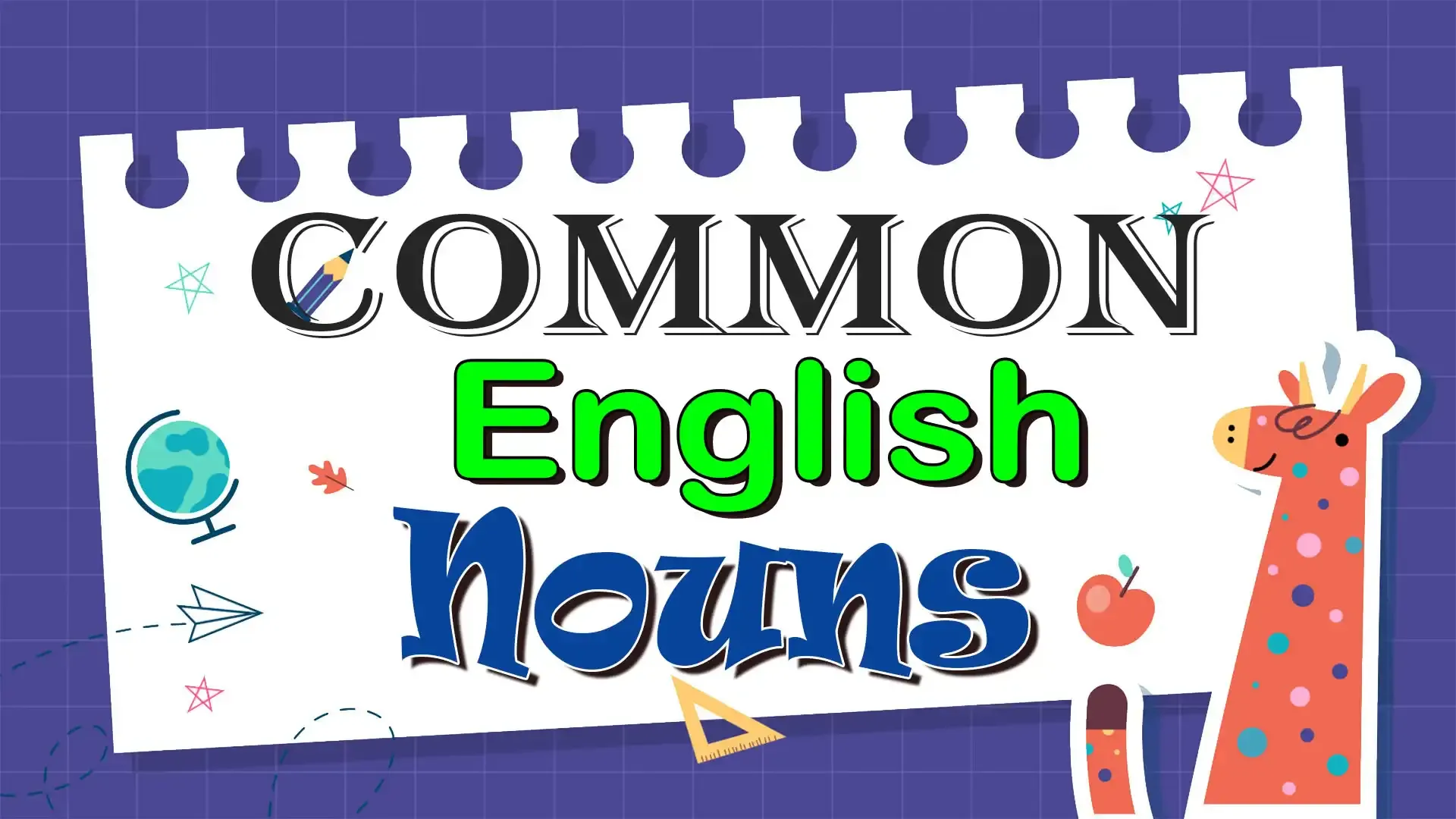 common english nouns