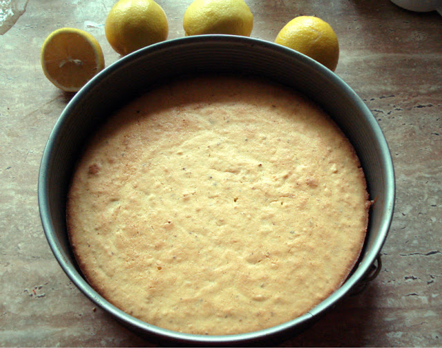 Moist lemon cake with saffron by Laka kuharica: leave the cake to cool down