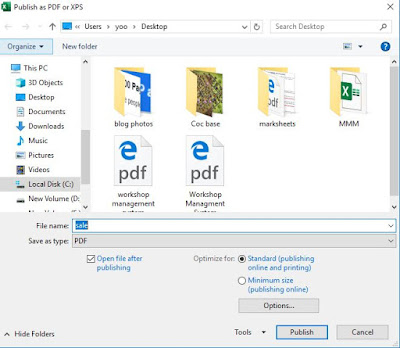 Convert Your Word and excel file to PDF file offline