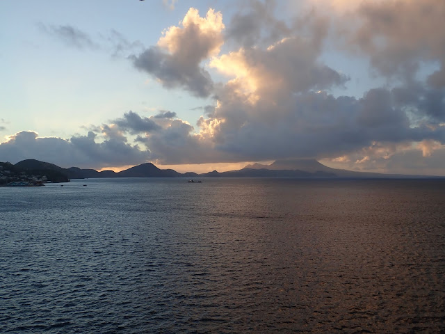 sunrise in St Kitts