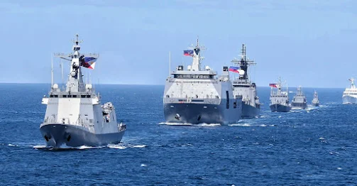 Philippine Navy, Fleet Review, BRP Jose Rizal, Jose Rizal-class Frigates, BRP Tarlac, Tarlac-class LPDs, Jacinto-class Patrol Vessels, Del Pilar-class OPVs