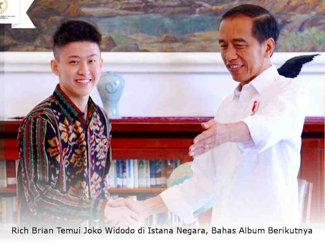 Rich Brian Temui Joko Widodo di Istana Negara, Bahas Album Berikutnya