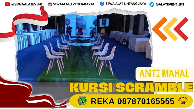Sewa Kursi Scramble Murah Area Jakarta Timur Promo Free Ongkir
