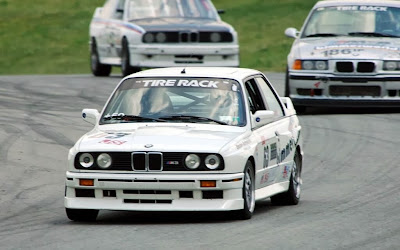 1990 BMW E30 M3 on the road