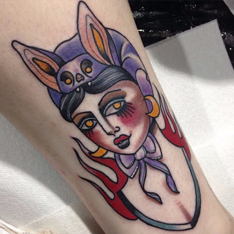 Marvelous Neotraditional Tattoos By The Fierce Jody Dawber