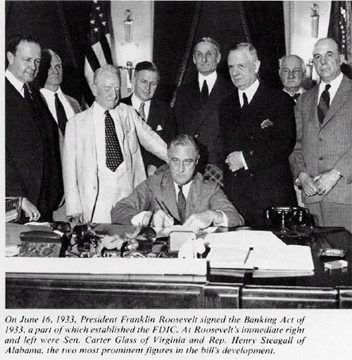 Glass–Steagall Act of 1933. From Wikipedia, the free encyclopedia