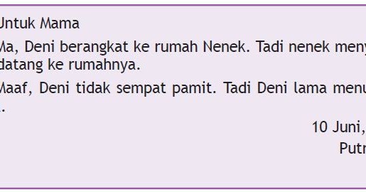 Pengertian dan Contoh Pesan Singkat - INFO PELAJARAN